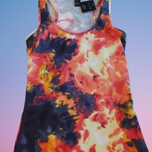 The dye sport stretch tank top Juniors S